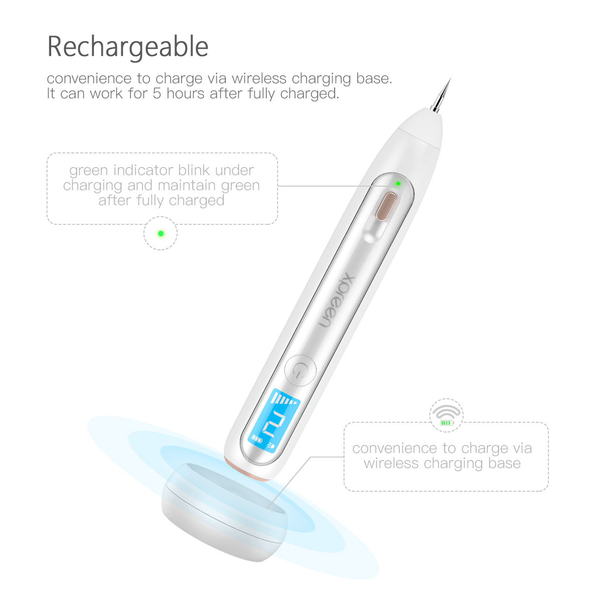 Laser Plasma Pen Freckle Mole Dark Spot Wart Tag Remover LCD Display Spot Tattoo Nevus Remaval Tools Facial Skin Tag Removing Machine Beauty Care Device