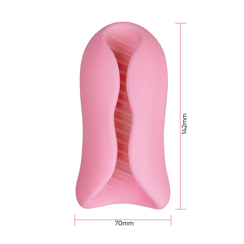 (Blue) Cock Training Male Masturbator Cup Penis Sleeve Glans Trainer Adult Sex Toy for Men Glans Trainer Stimulator Delay Exercise Device Male Stroker Soft TPE