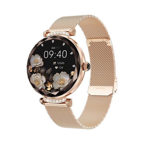 Lady Straps Smart Watch Fashion Luxury Diamond Women Female Smartwatch