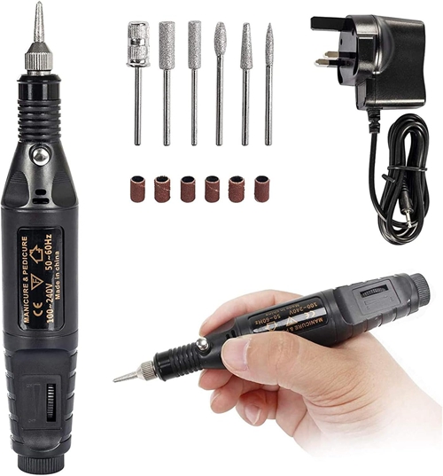 Electric Nail Files Professional Nail Drill Polishing Shape Machine for Women Girls