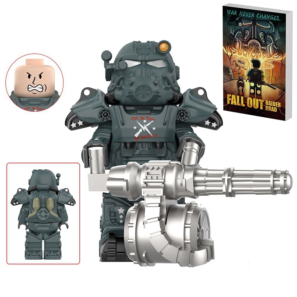 Kids Toys Soldiers Building Blocks Science Fiction Movie Minifigures with Armor Rewards for Children Christmas Birthday Gifts