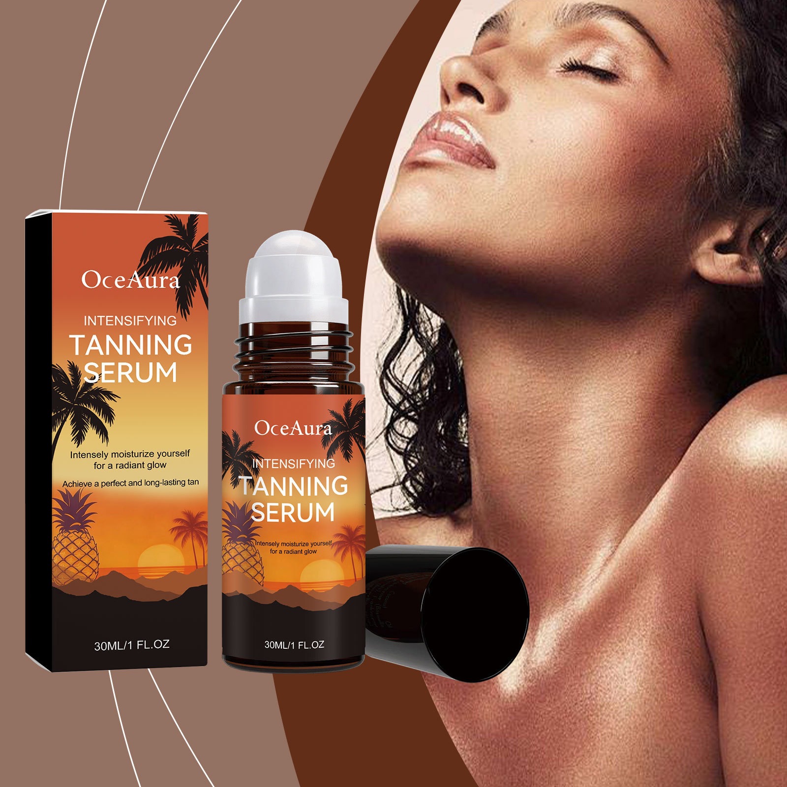Tanning Enhancing Serum For Summer Bronzed Glow Gentle Hydration And Natural Radiance