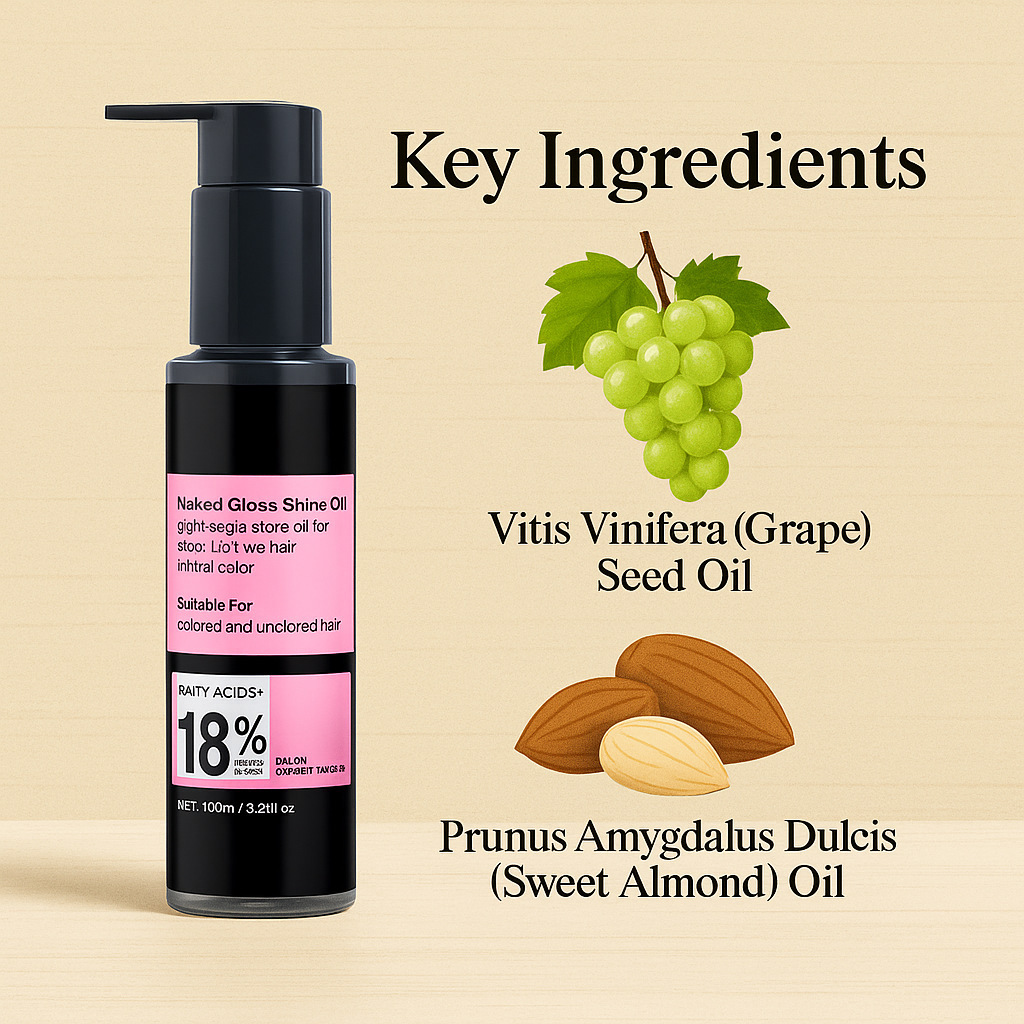 Nude Glow Oil Body And Face Moisturizing Shimmer Highlighting For Natural Radiant Skin Daily Skincare 100ml