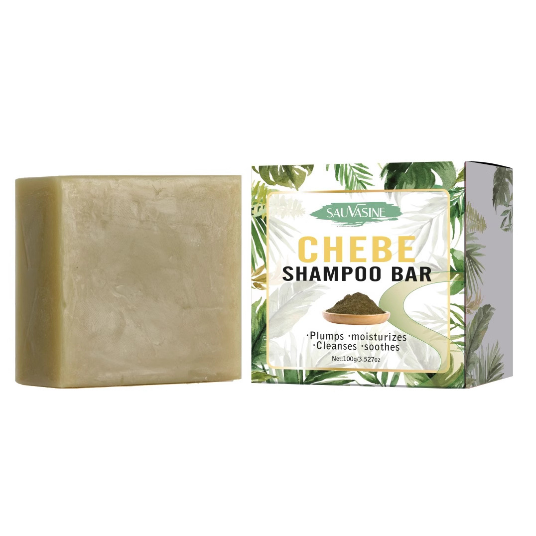 Chebe Shampoo Bar Deep Cleansing Frizz Control Nourishing For Dry Damaged Hair Daily Scalp And Hair Care 100g