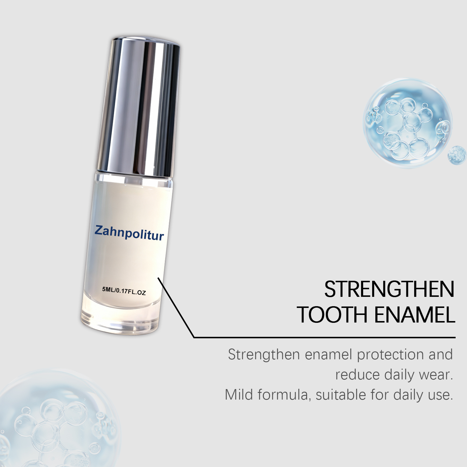 Dental Care Coating Mild Comfortable Protect Natural Bright Clean Fresh Fragrance Tooth Surface Gentle Soft Care