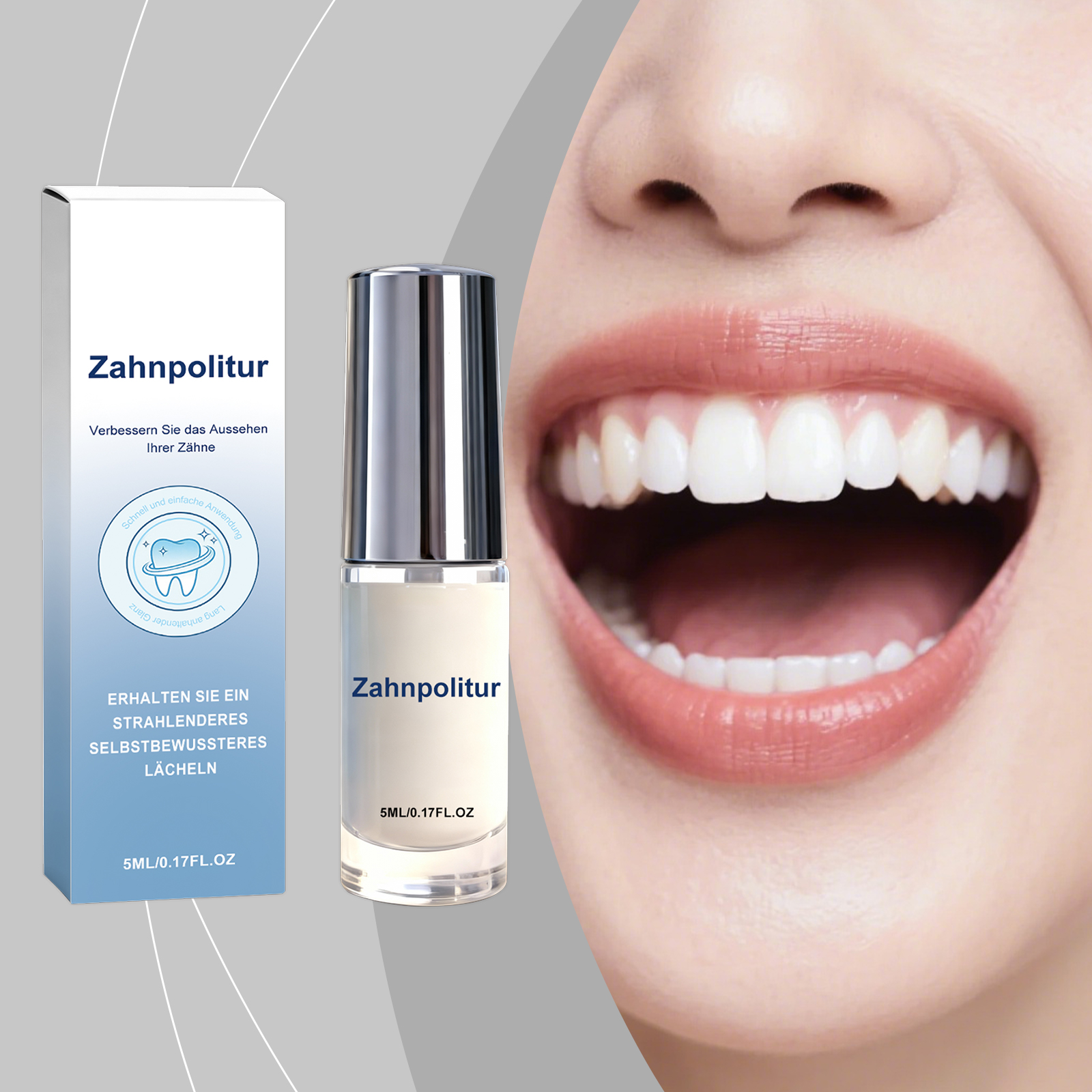 Dental Care Coating Mild Comfortable Protect Natural Bright Clean Fresh Fragrance Tooth Surface Gentle Soft Care