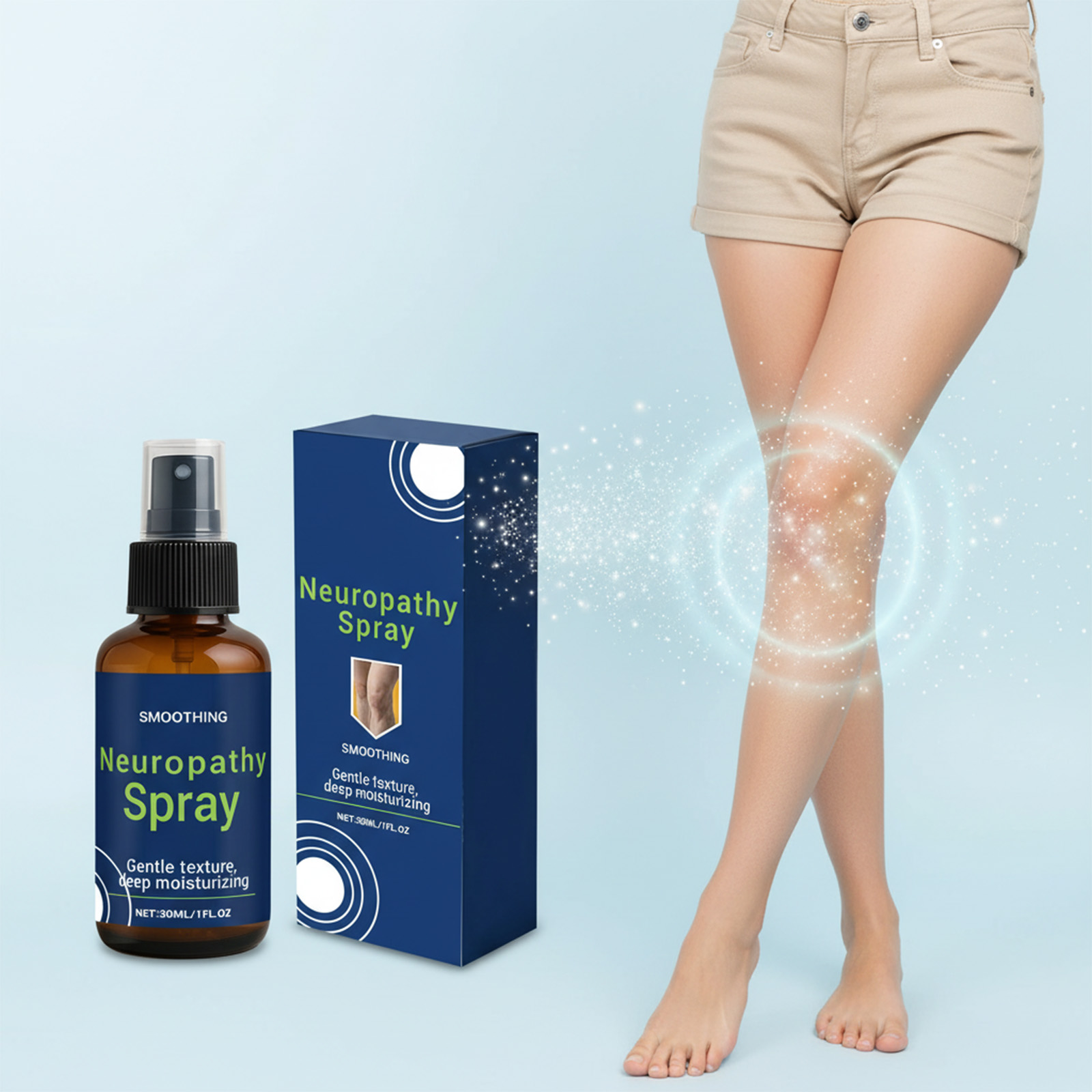 Body Massage Spray Mild Nourishing Soft Comfortable Whole Body Multiple Areas Joint Daily Care Protection