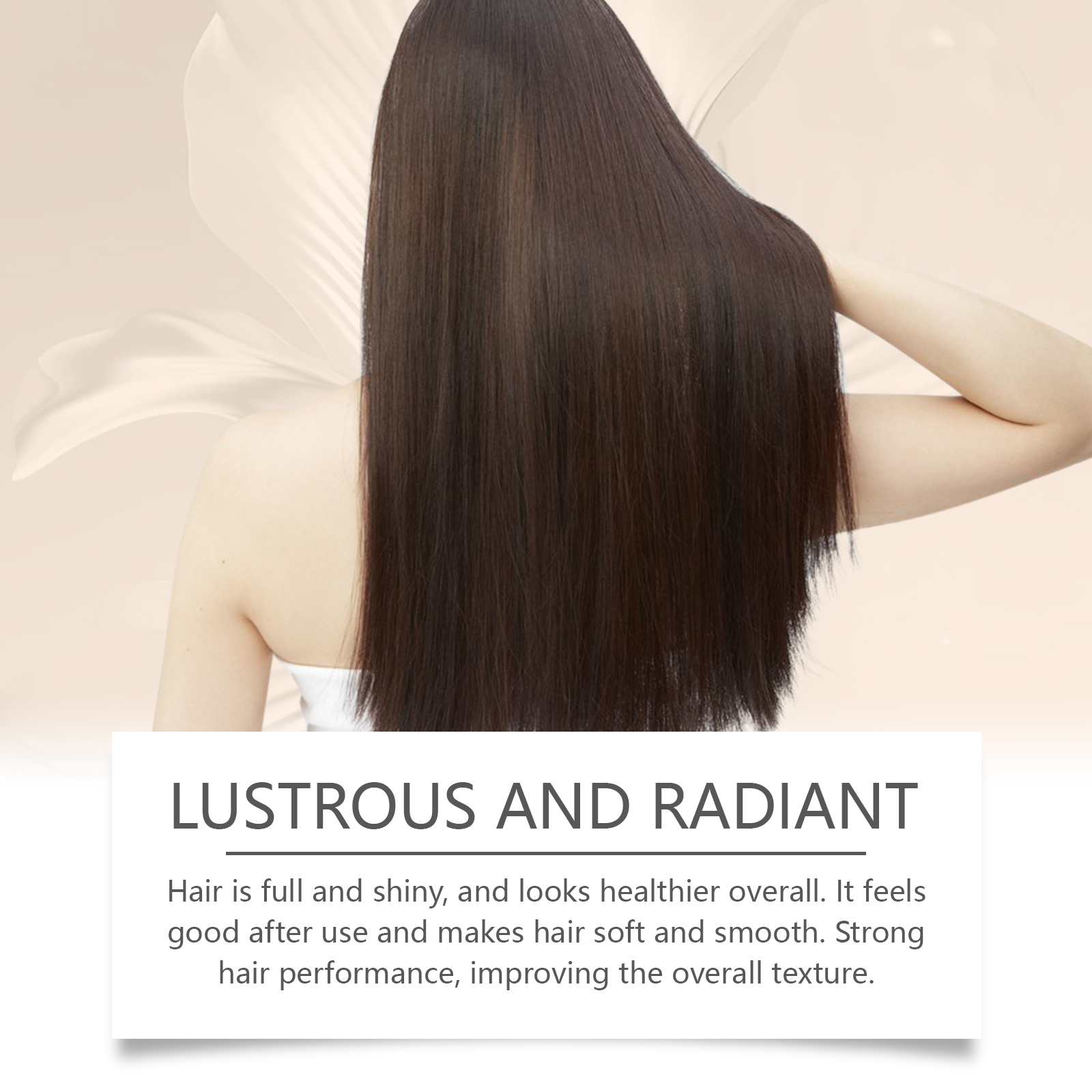 Keratin Nourishing Hair Mask Hydrating Moisturizing Smooth Shiny Fluffy Gentle Care Hair Conditioning For Tresses