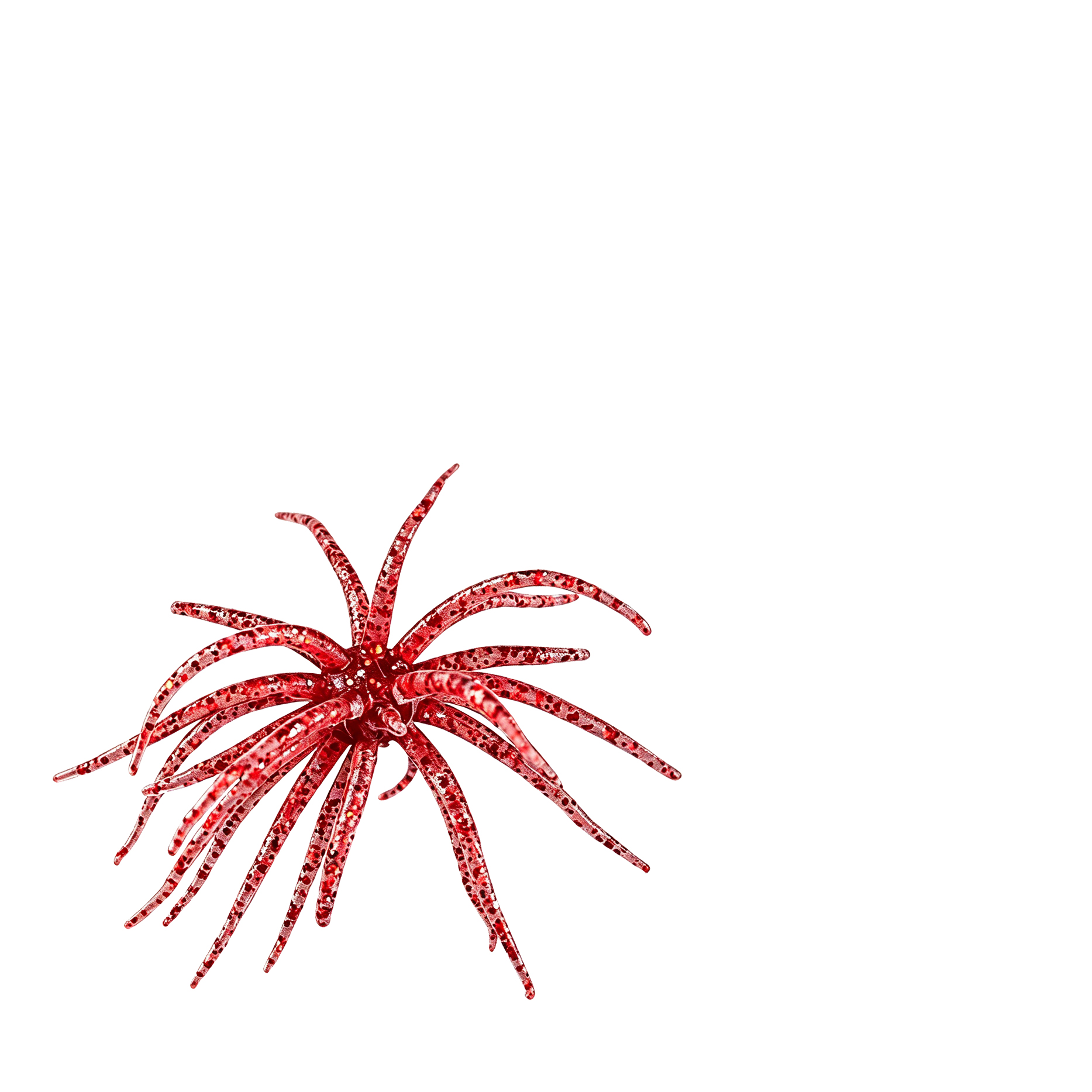 Sea Urchin Shaped Soft Plastic Lure Bionic Design High Elastic Material Tear Resistant Fishing Tool Underwater Fish Angling