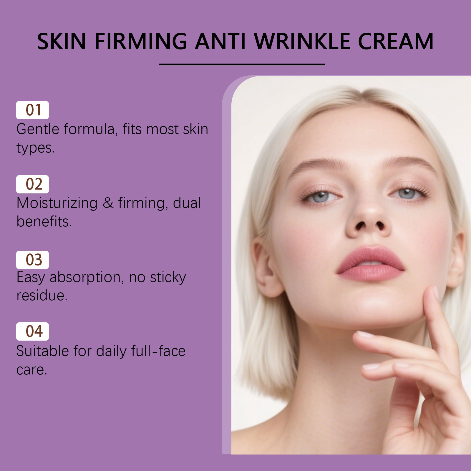 Skin Care Cream Elastic Moist Light Smooth Delicate Bright Hydrating Refreshing Non Greasy Body Daily Maintenance