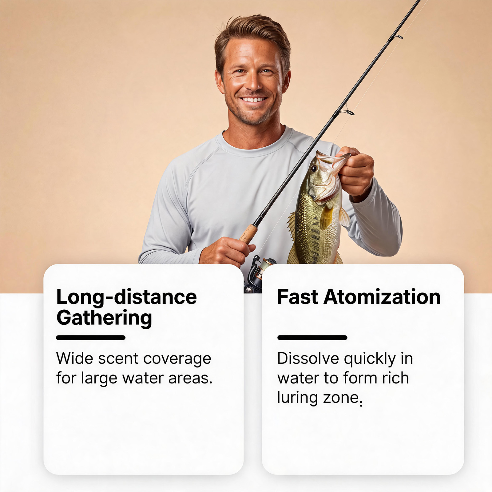 Fish Bait Feed For Angling Long Lasting All Season Universal Wild Fishing Leisure Angling Tackle