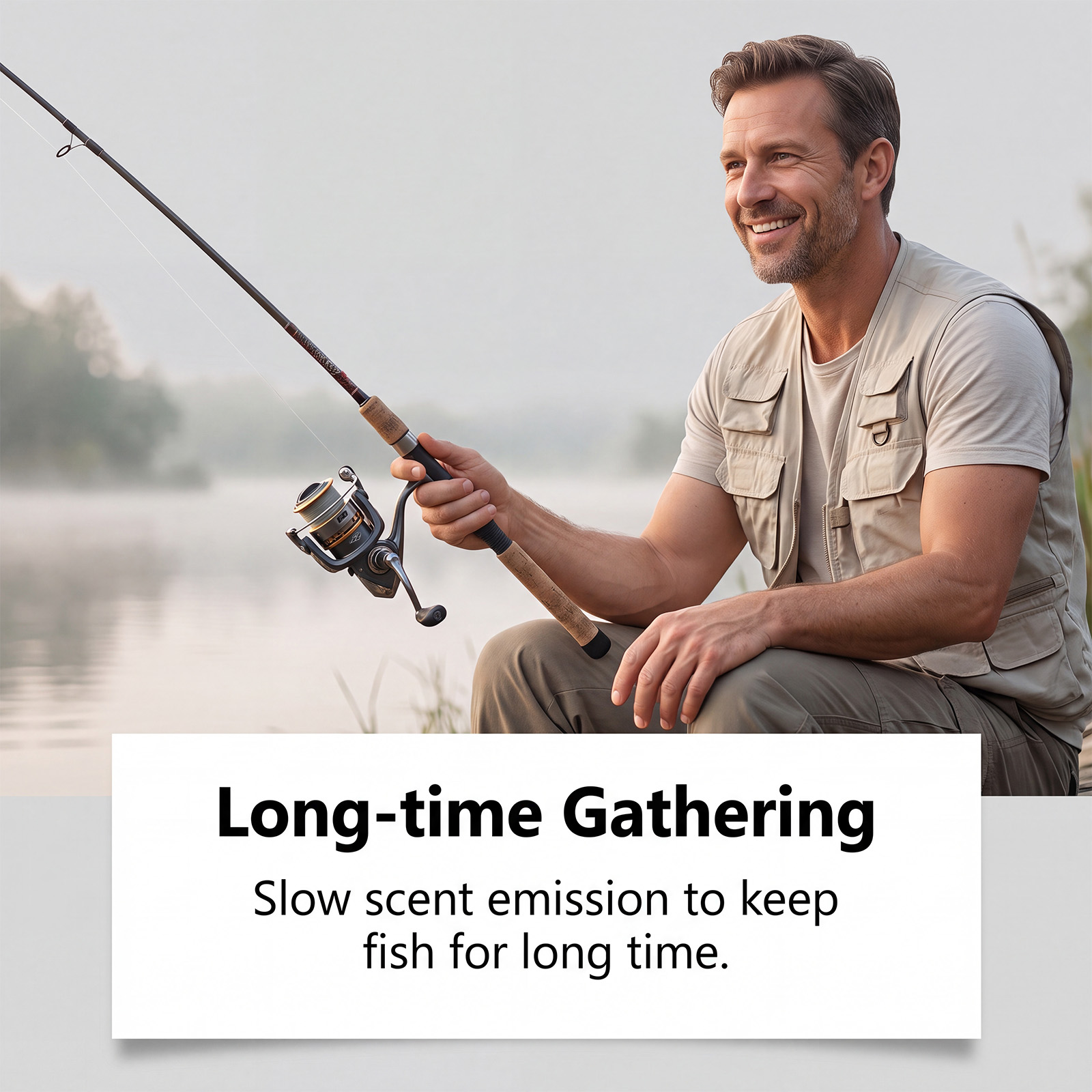 Fish Bait Feed For Angling Long Lasting All Season Universal Wild Fishing Leisure Angling Tackle