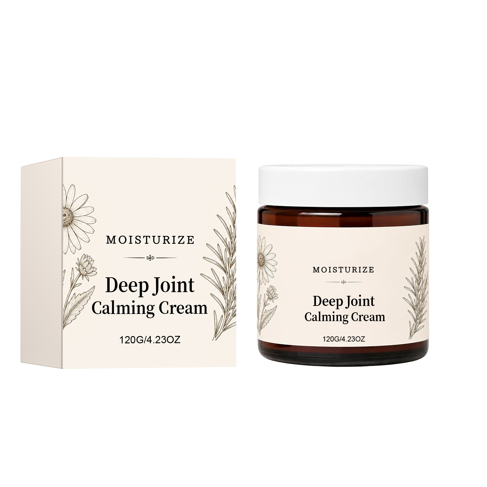 Joint Care Cream Mild Texture Light Application Non Sticky Local Skin Daily Body Care