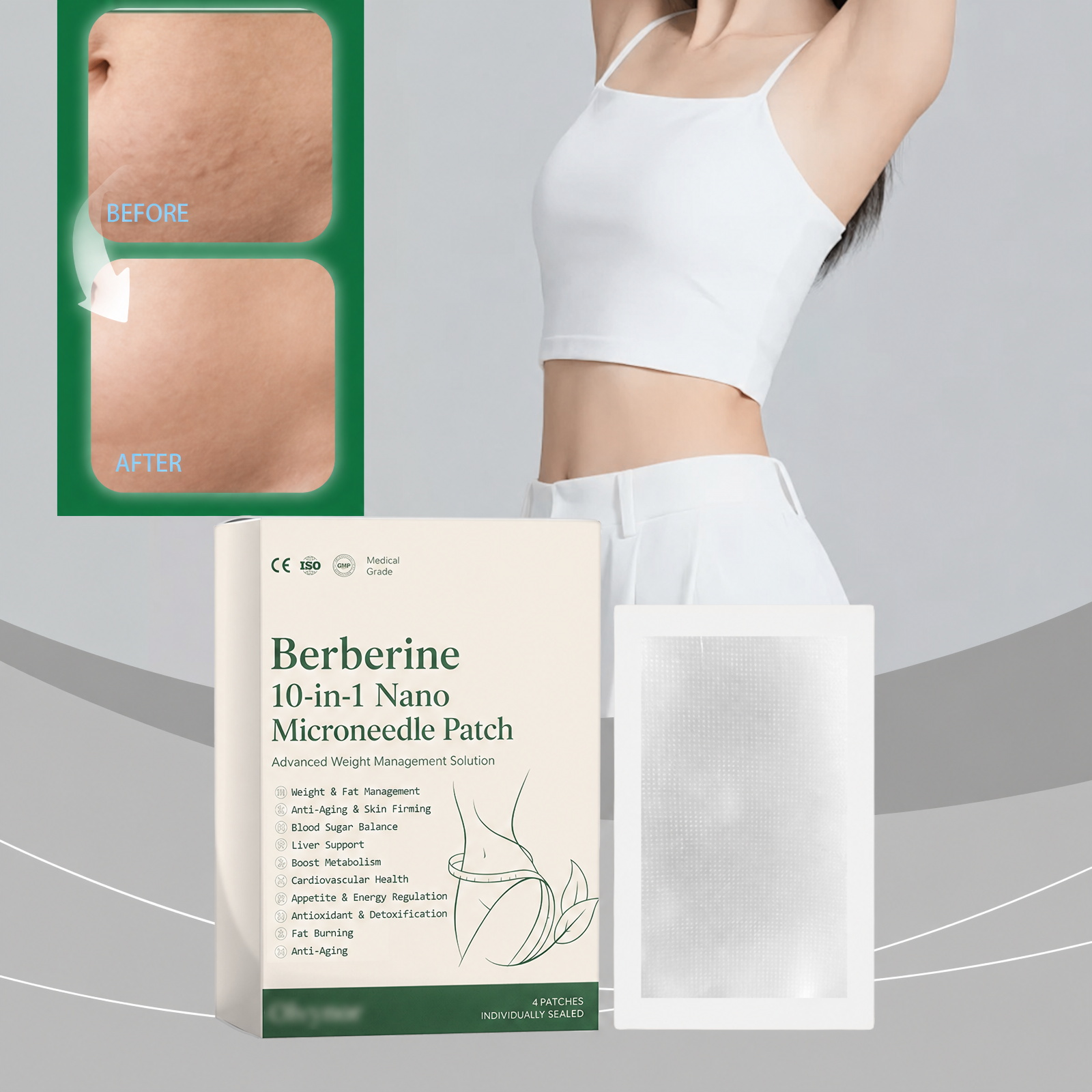 Nano Microneedle Patch Ten Essences Multidimensional Nourishment Gentle Penetration Facial Skin Care