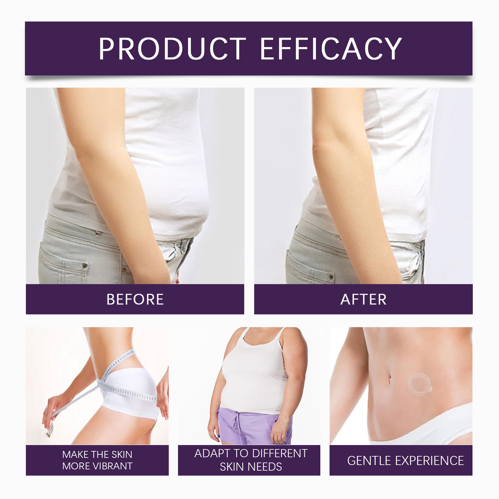 Body Care Patch Mild Soothing Massage Firming Skin Shaping Figure Highlight Lines Slimming Care Patch