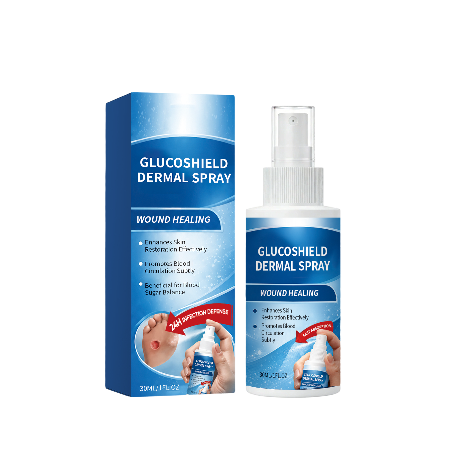 Foot Comfort Care Spray Mild Ingredients Nourish Foot Skin Refreshing Comfortable Easy Absorption Care Spray