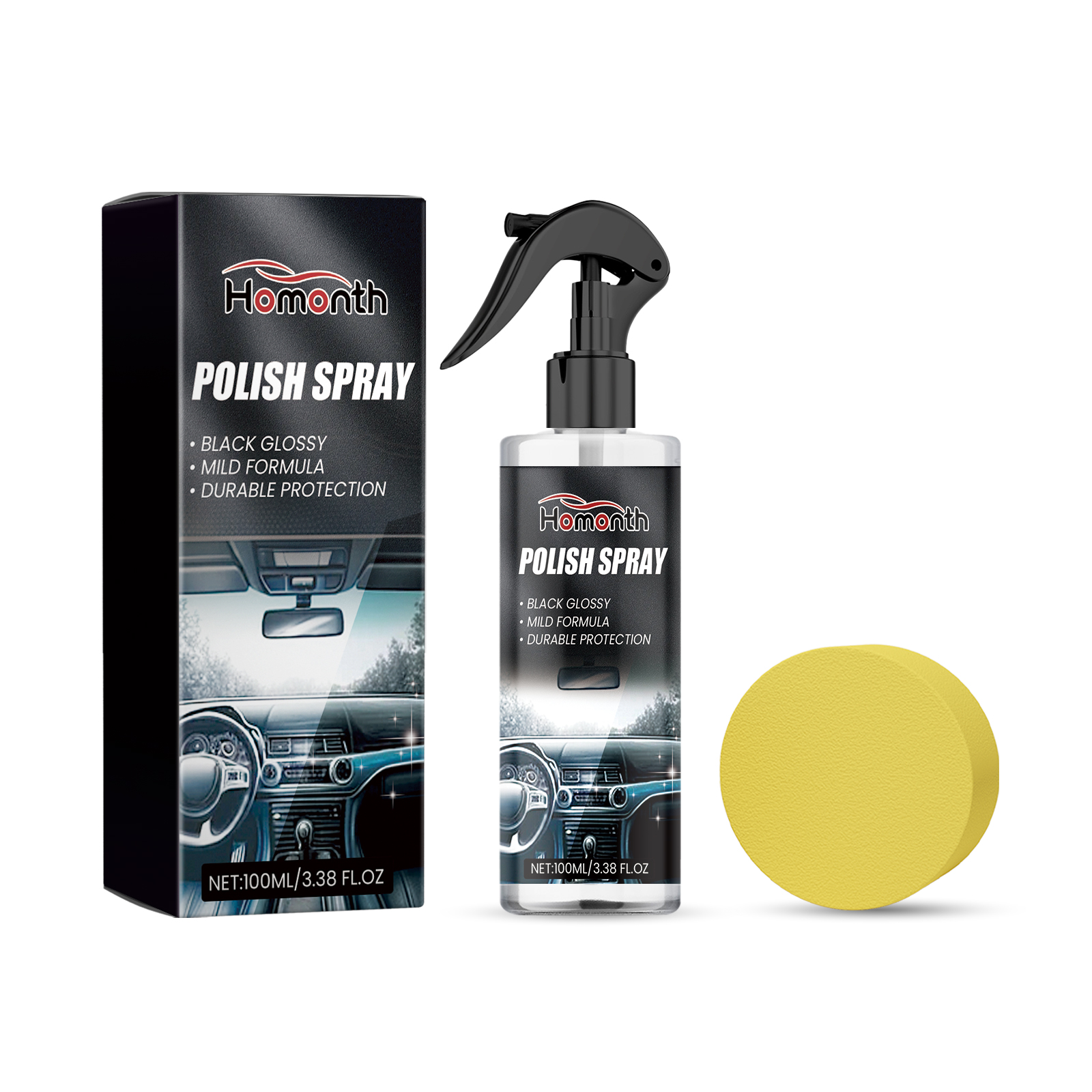 Car Interior Renovation Cleaner Waterless Cleaning Decontamination Seat Dashboard Detergent