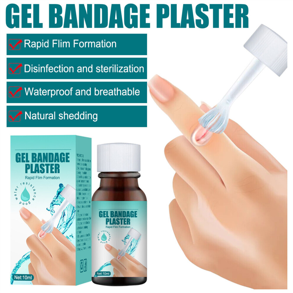 2PCS New Skin Liquid Plaster, Waterproof Gel Liquid Bandage Waterproof And Quick-dry