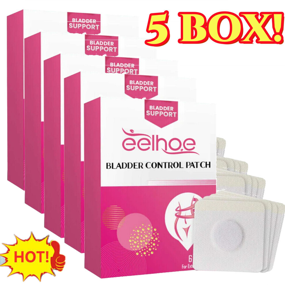 5Box Urinary Leakage Patch Bladder Control Patch Repairs Bedwetting Frequent Urination Prevents Leakage