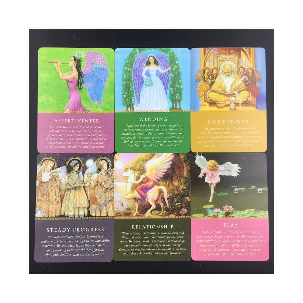 Angel Tarot Cards Deck Doreen Virtue & Radleigh Valentine Psychic Oracle Well