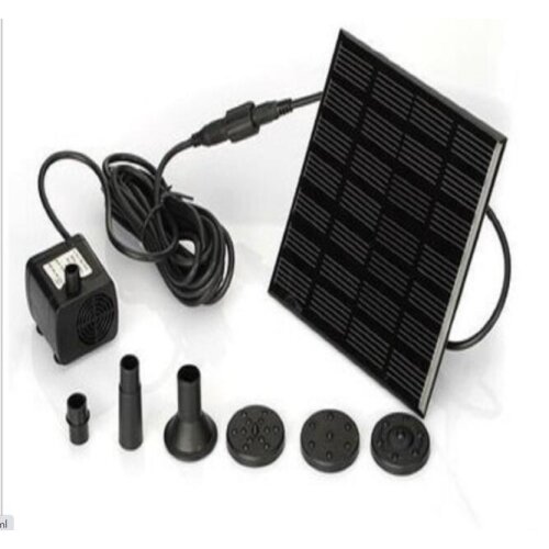 Solar Powered Floating Pump Water Fountain Birdbath Home Pool Garden Decor