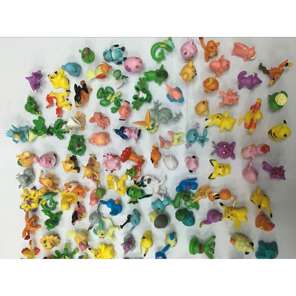 24PCS Cute Pokemon Go Mini Random Wholesale Lots Pearl Figures New for Kids Toy