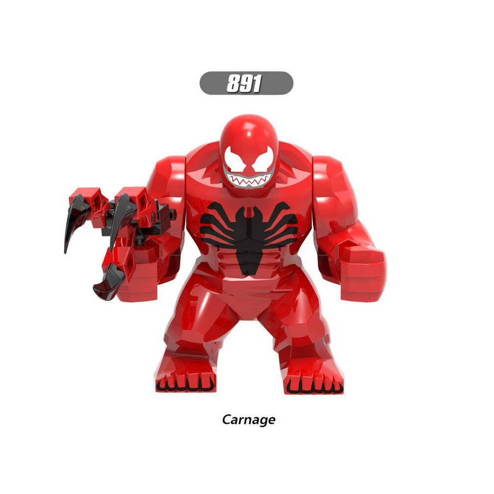 6PCS/SET Avengers Venom Mini figure Building Blocks Kids Toys