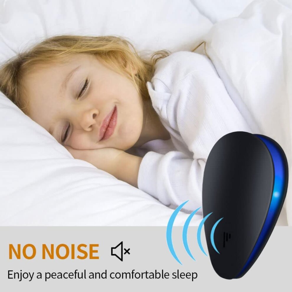 QENETY Ultrasonic Pest Repeller Plug in, Pest Repeller Deterrent Insect Repellent for Mi