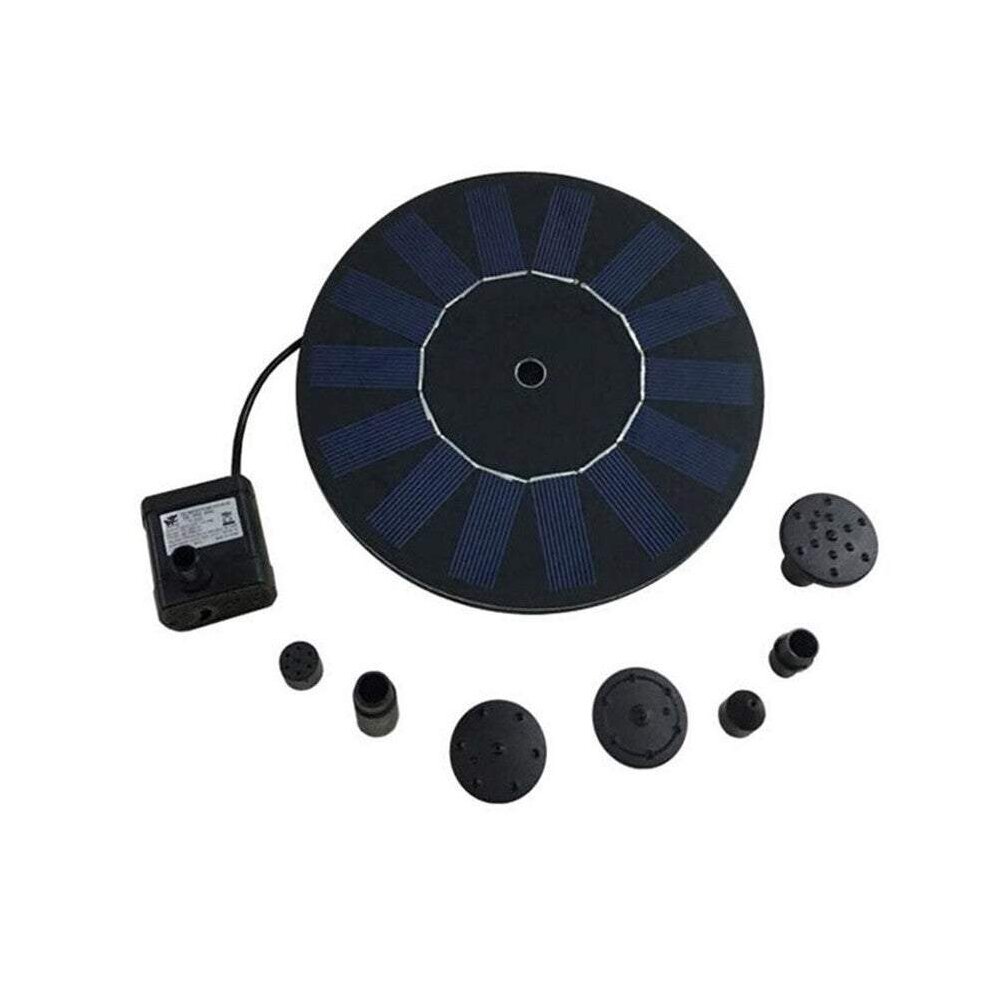 Water Features & Fountains Submersible Floating Solar Water Fountain Pump Kit