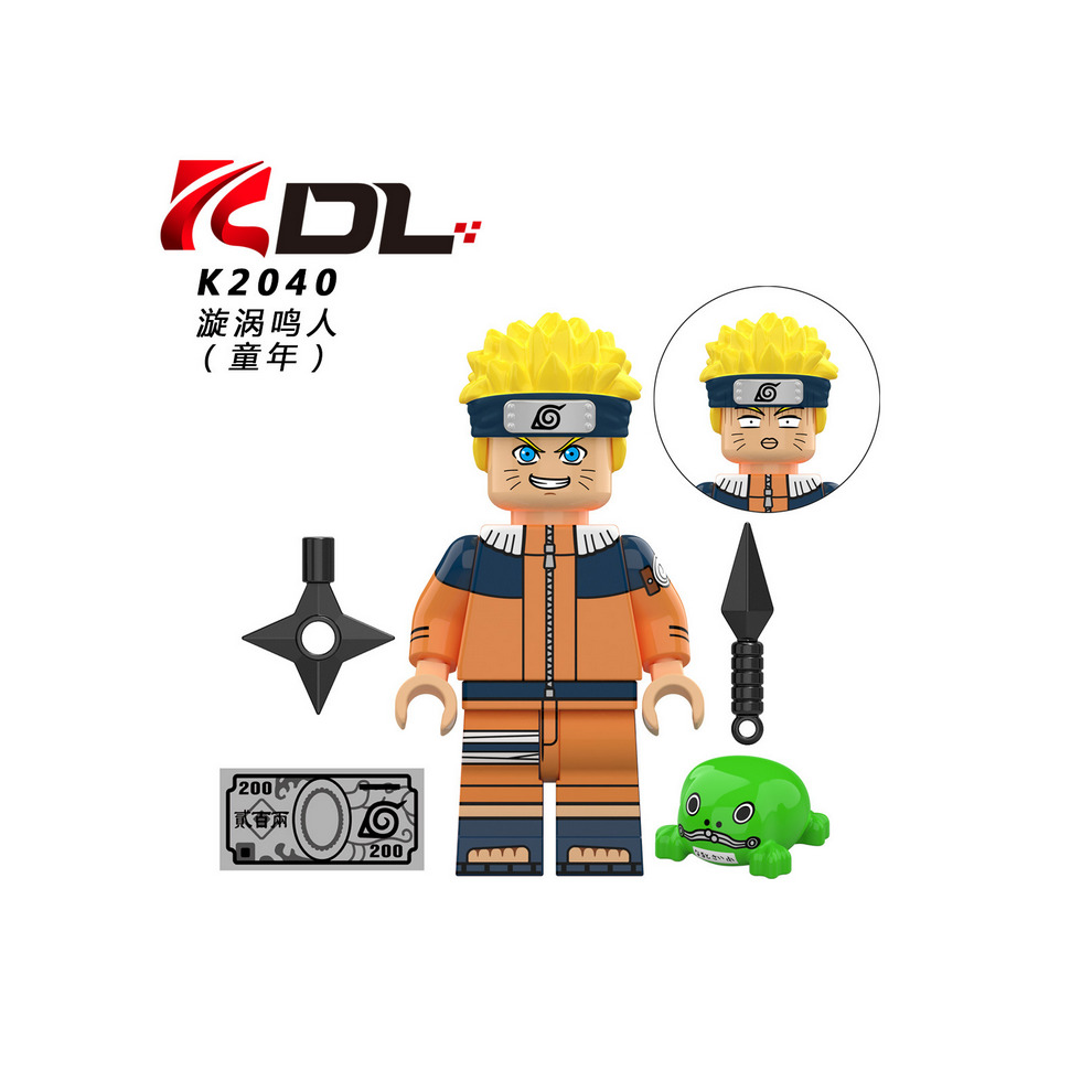 6PCS/SET Naruto Figure Fit Lego Building Block Kids Toys Gift UK