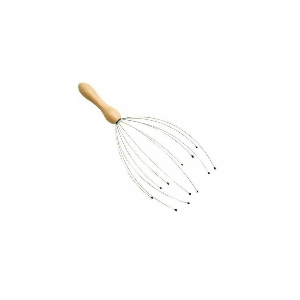 Head Massager Scalp Neck Handy Massage Headache Stress Relief Tension Relaxation