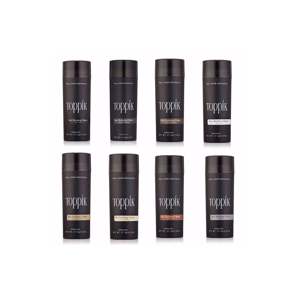 (DARK BROWN) TOPPIK Hair Building Fibers, 27.5g / 0.97 oz Box set