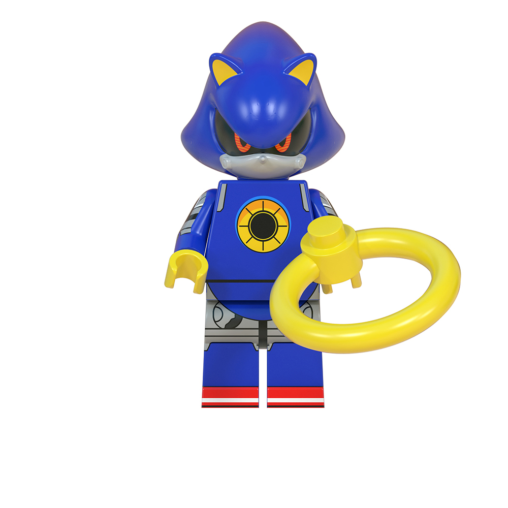 Sonic The Hedgehog Minifigures Fit Lego Building Blocks Toys Anime Action Figures Palyset Fans Collectible Christmas Stockings Birthday Decorations Gift for Kids Boys Girls