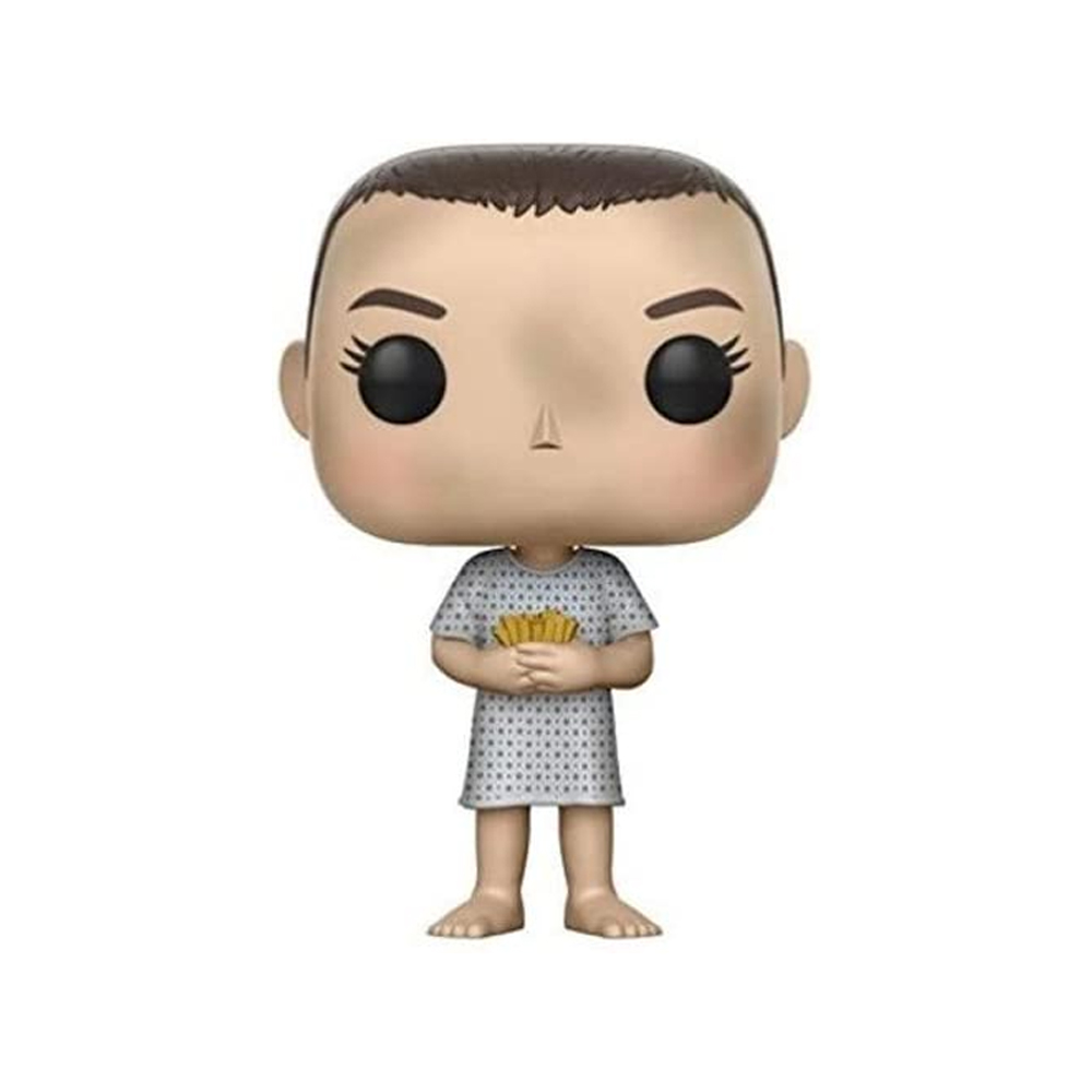 Funko POP Stranger Things Eleven in Hospital Gown Pop Action Figure Toys Rare Desktop Decoration Vinyl Figures Television Character Model Collection Toy Gifts for Kids