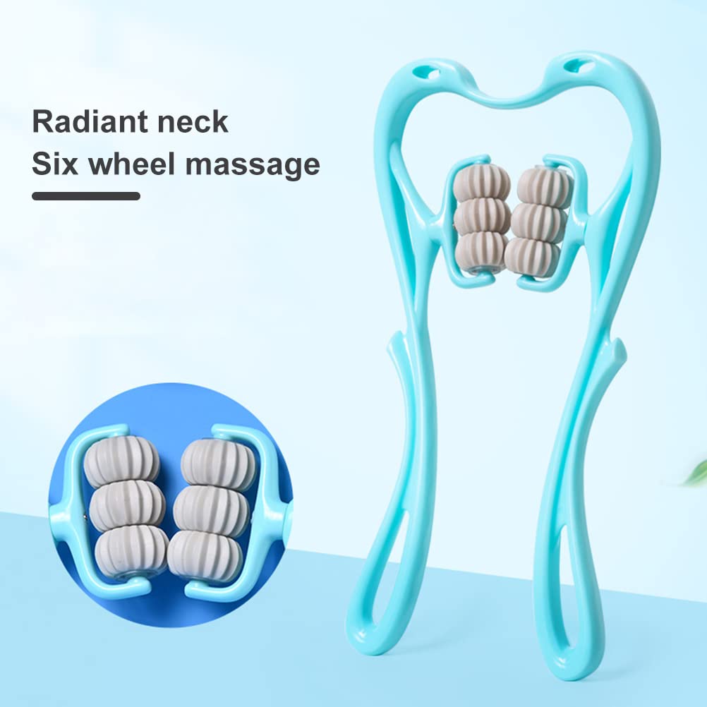 Handheld Neck Massage Roller Muscle Relax Tension Relief
