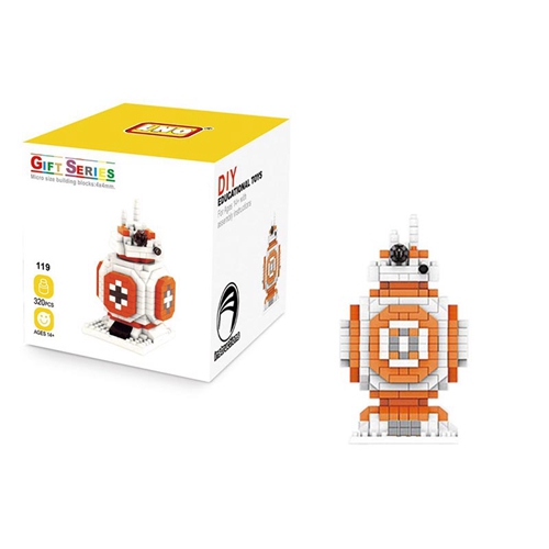 (Model 118 with Box) Disney Block Star Wars Blocks Micro Bricks Cartoon Education Toys Darth Vader Yodas Birthday Gift for Kids Black Samurai Building Blocks Mini Figure Toys Star Wars Minifigures