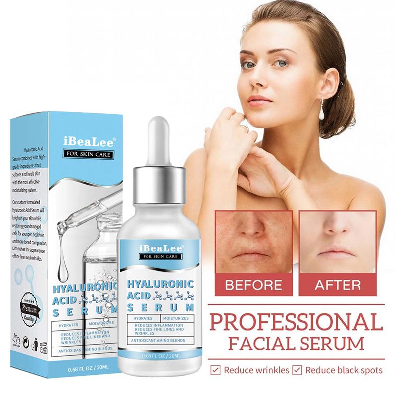 iBeaLee Hyaluronic Acid Serum Anti Wrinkle Facial Moisturizing