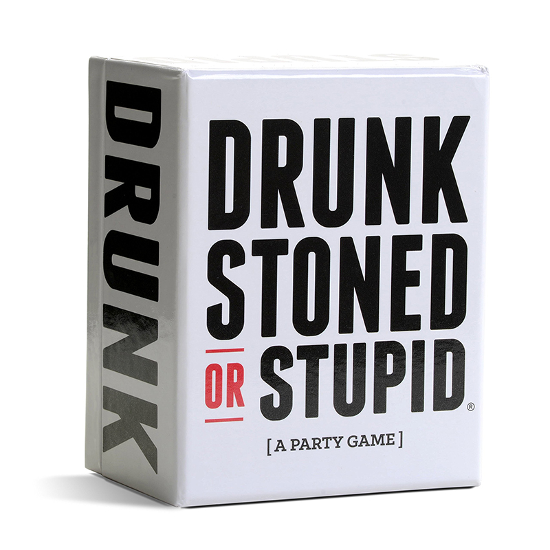 DRUNK STONED OR STUPID  A Party Game Family Party Card Game