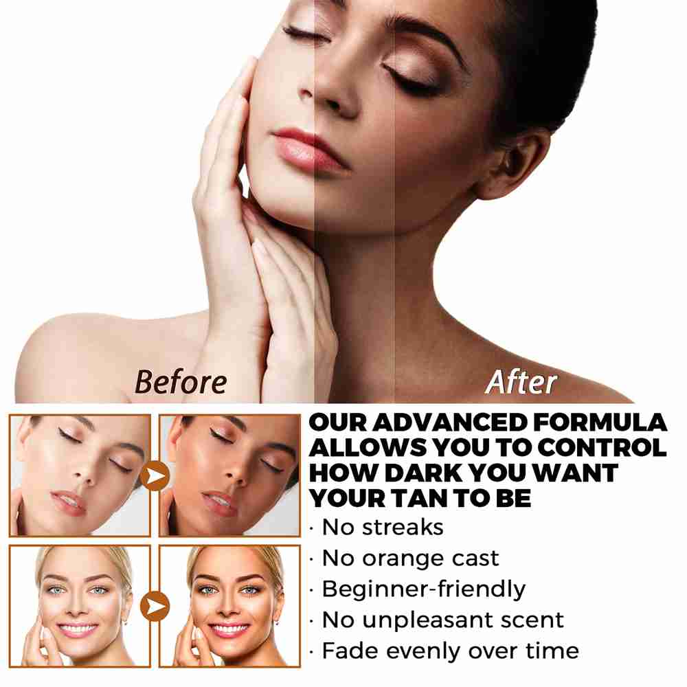 The Face Illuminating Self-Tanning Drops Light/ Medium 30ml