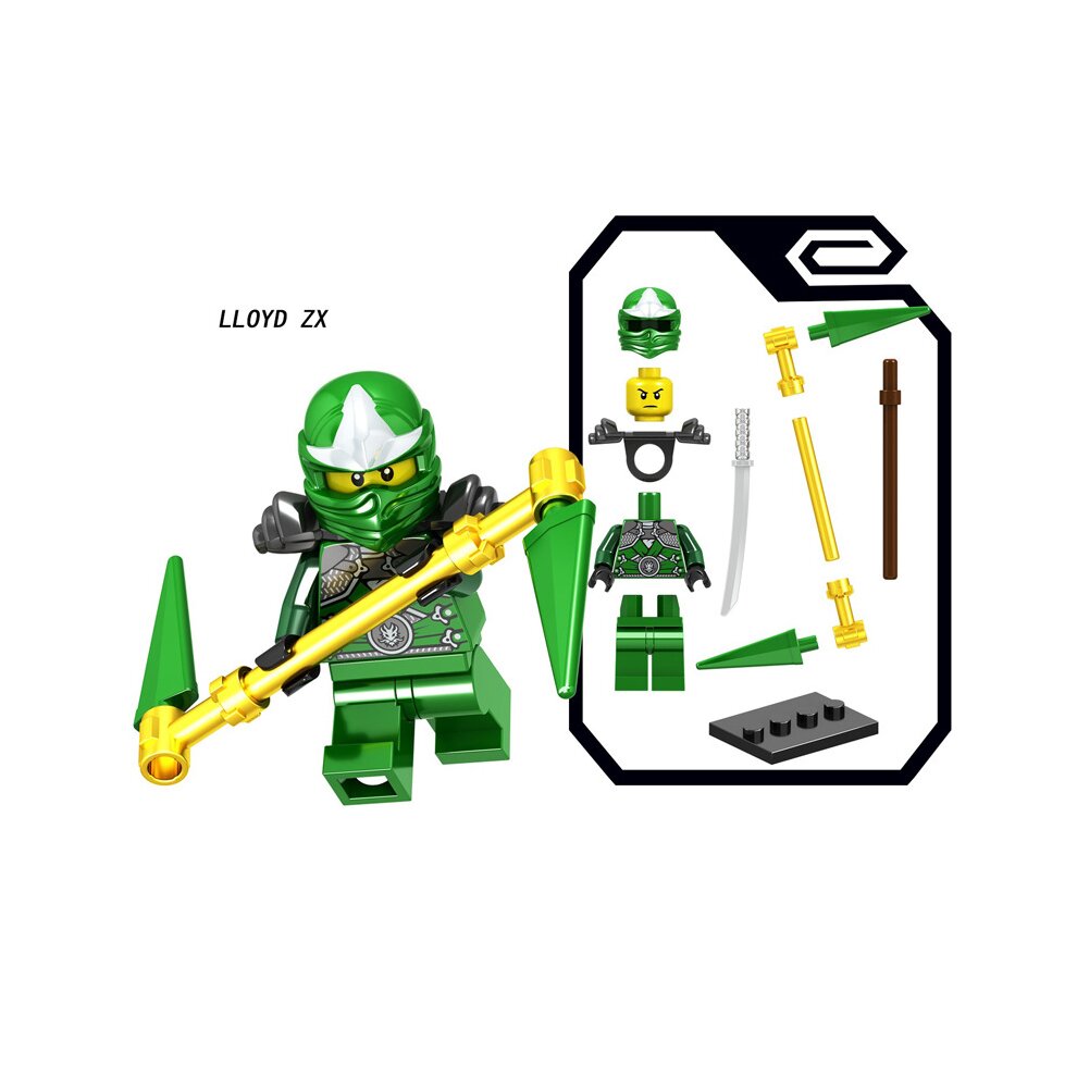 Ninjago Minifigure Fits Lego Assembled Blocks Toys 6pcs Fit Lego