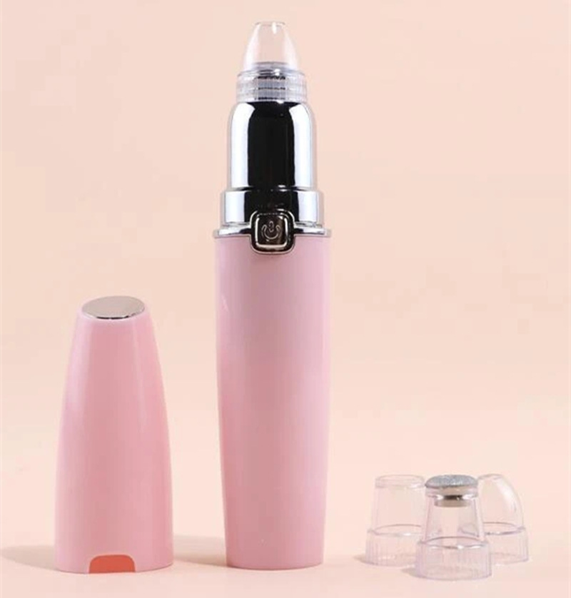(Pink) 3-Mode Pore Cleaning Device Portable Electric Blackhead Remover