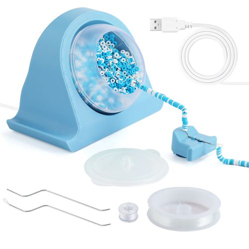 USB Automatic Bead Threader DIY Electric Beading Machine for Efficient Bead Stringing