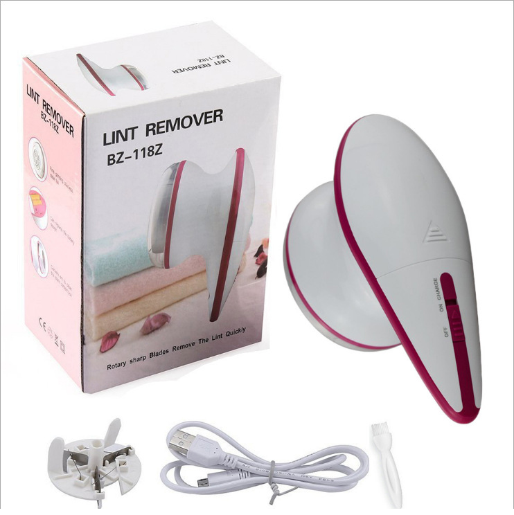 USB Rechargeable Fabric Shaver Portable Electric Lint Remover for Home and Travel