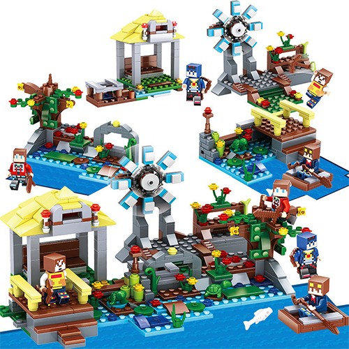 Minecraft The Windmill Farm Series Building Blocks Set Construction Toys Kids Gifts Ideal for Children Building Creative Play Fit for LEGO