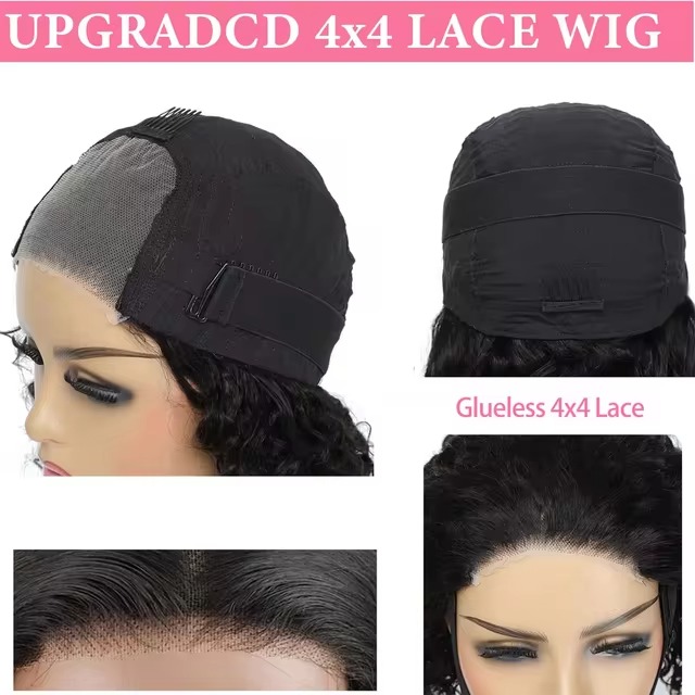 (4X1 T part Lace Wig 8inches) Wear Go Glueless Bob Wig Lace Front Human Hair Wigs Short Pre Plucked Straight 13x4 HD Transparent Lace Frontal Wig Bob