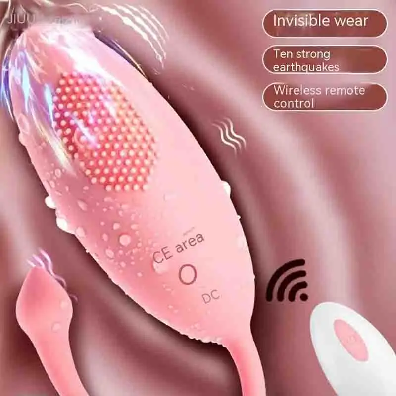 (Pink) Vibrator for Women Panties Wireless Vibrator Vagina Vibrating Love Egg Balls Kegel Trainer Anal G Spot Clitoris Stimulation Adult Masturbation Sex Toys