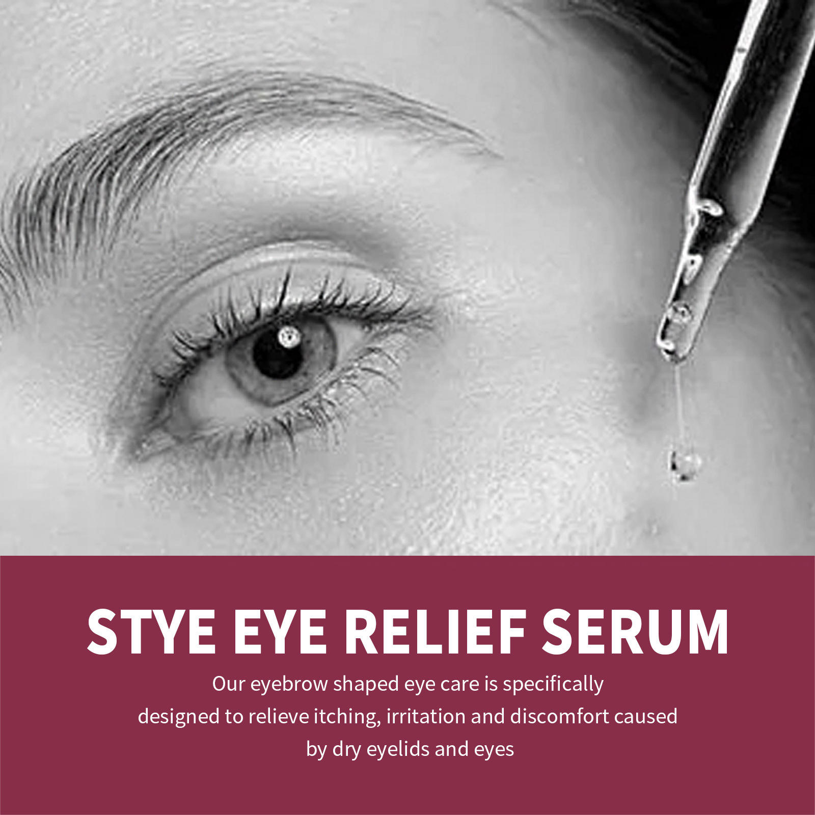 (1pc) Jaysuing Eye Swelling Relief Essence Relieve Fatigue Eyesight Remove Fat Granule Improve Redness Stye Eye Treatment Moisturizes Eye Serum 30ml