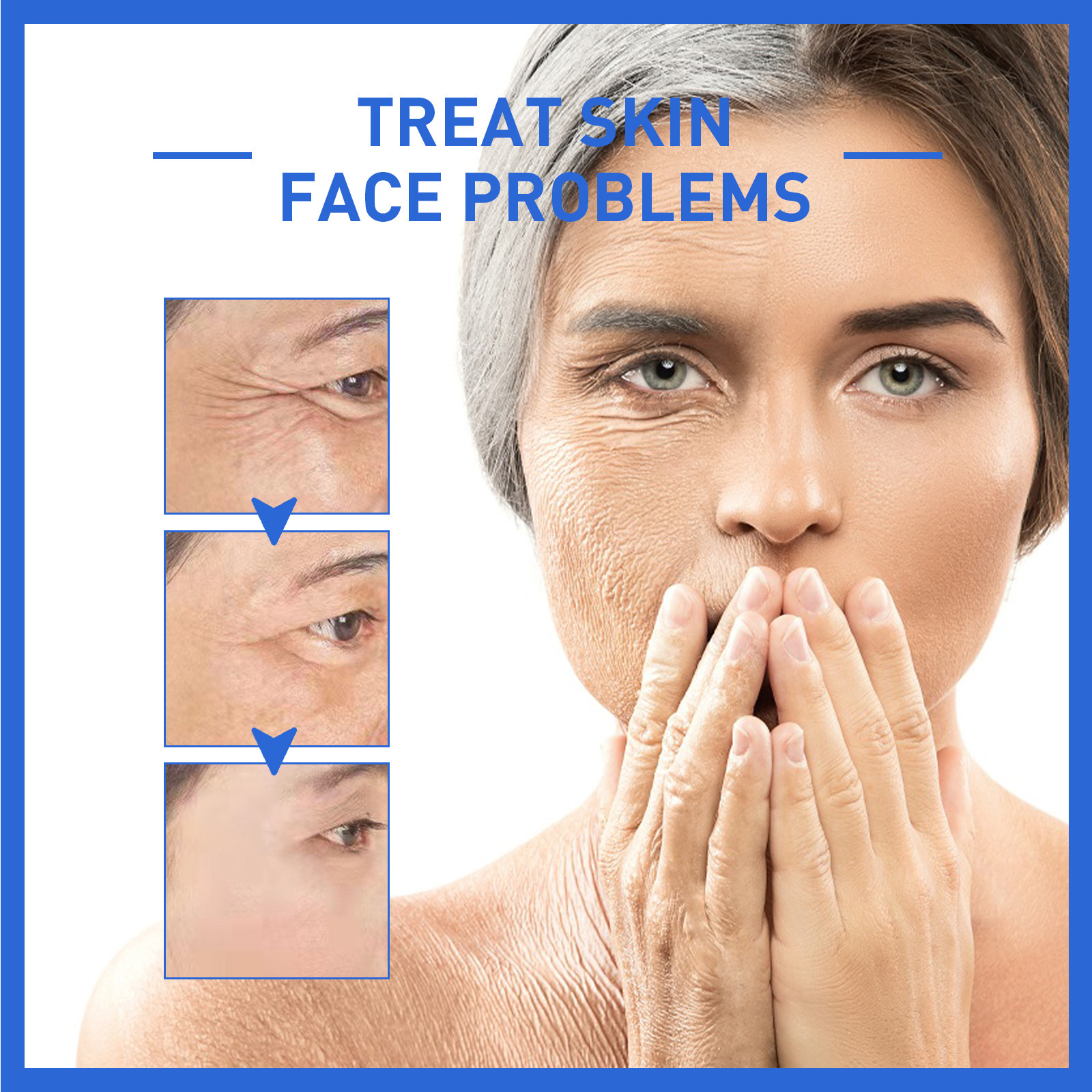 (1 PC) Collagen Facial Serum Skin Care Hyaluronig Face Lift Essence Anti Aging Essence Hydrating  Nourishing Face Moisturising for Dry Skin 30ml