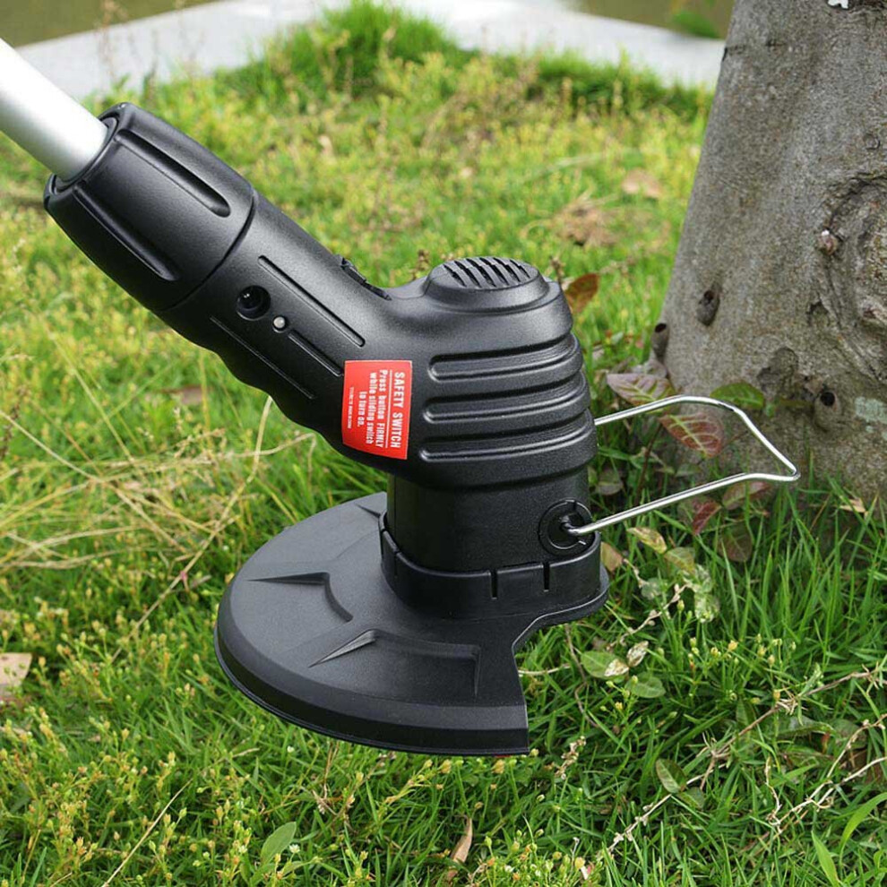 Electric Cordless Grass Trimmer Garden Weed Strimmer Rechargeable