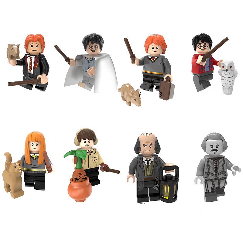 Wizarding World Harry Potter Mini Figures Kids Toys Building Blocks Styles Vary Collectable Figure Gift Idea for Movies Fans